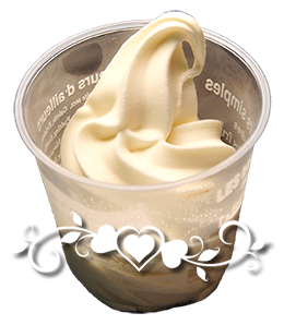 ミルクソフト300円